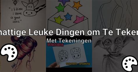 Dingen om te tekenen